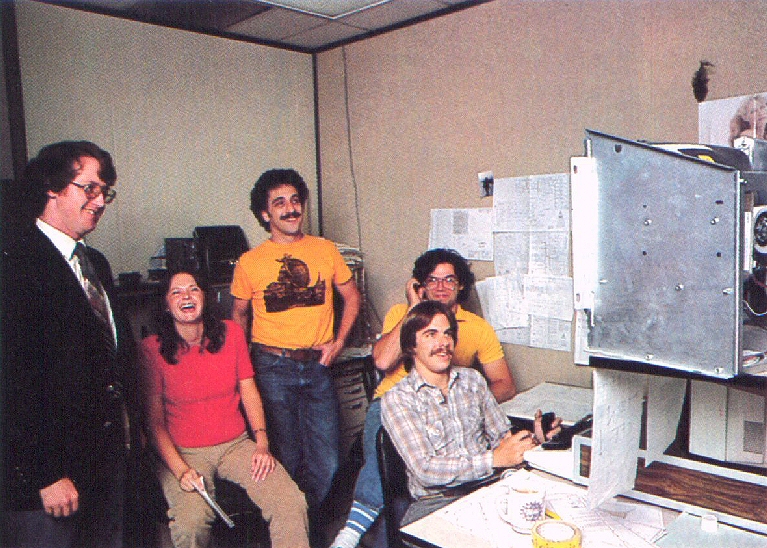l-r: Lyle Rains, Dona Bailey (Centipede), Ed Rotberg (Battlezone), Owen Rubin (me), Jeff Boscole